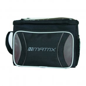 Matrix Styrtaske 6L sort/slv