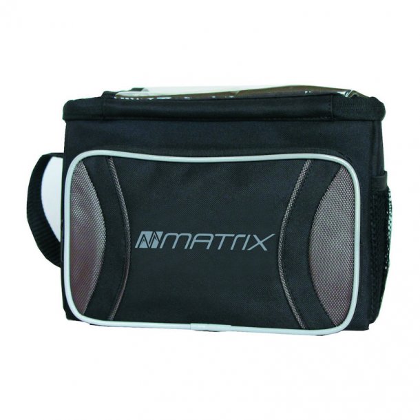 Matrix Styrtaske 6L sort/slv
