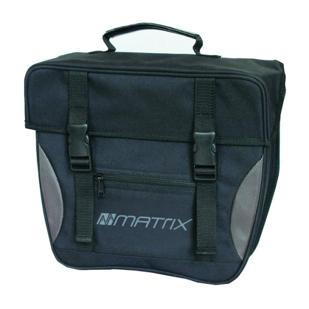 Matrix Touringtaske - enkelt 12L sort/slv