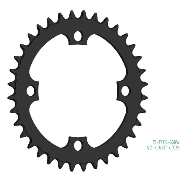 Esjot klinge Bosch Gen 1, Gen 3 + Gen 4 /38t