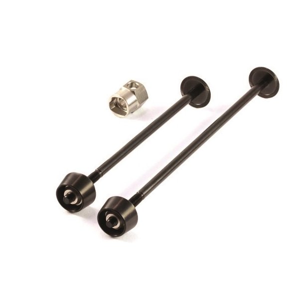 Pitlock Sikkerhedsst til for og bagnav rustfri stl