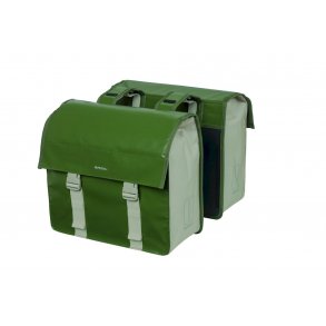 Basil Urban Load dobbelttaske 53L mos grn
