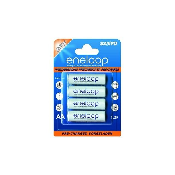 Sanyo Eneloop Batteri Opladelig AA 1,2V/2000mAh