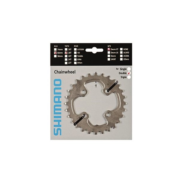 Shimano Deore XT FC-M785 klinge 28t 10-gear
