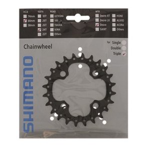 Shimano Deore FC-M610 klinge 24t 10-gear