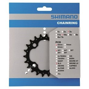 Shimano Deore FC-M612 klinge 22t 10-gear