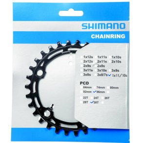 Shimano Deore FCM5100 Klinge 30T