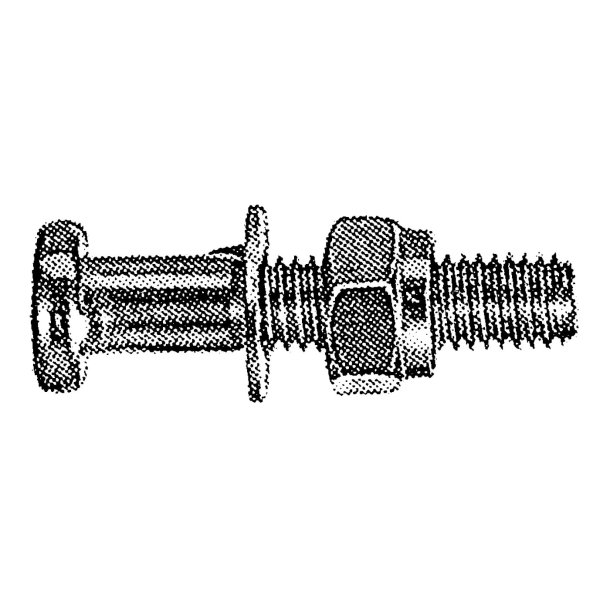 Sadelbolt M8x50mm