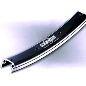 Baghjul 26  Disc 6hul/Schürmann flg sort /skruek.