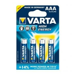 Varta Batteri  LR 03 AAA High Energy 1,5V