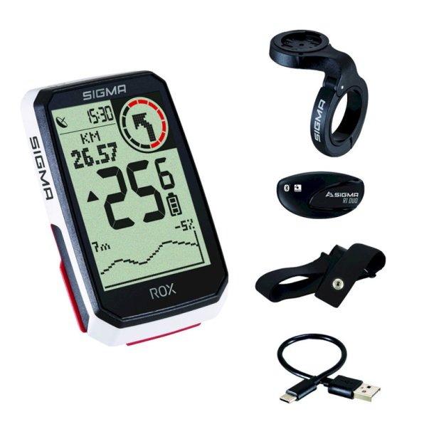 Sigma ROX 4.0 HR GPS hvid