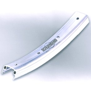 Baghjul 12  Schürmann flg slv / 1 gear fodbremse