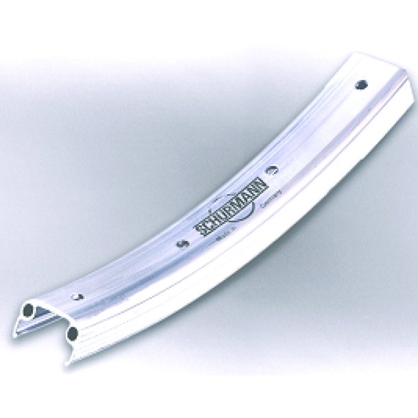 Baghjul 18  Sch&uuml;rmann flg slv / 1 gear fodbremse