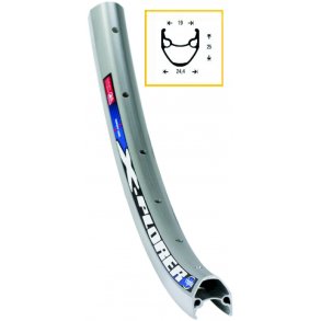 Ryde Forhjul 26  Rigida X-Plorer - mtrik