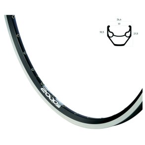 Ryde Forhjul 26  Rigida ZAC 2000 Disc 6hul - QR