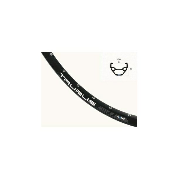 Ryde Baghjul 27,5" Rigida Taurus Disc 6hul  8/9/10g -  QR