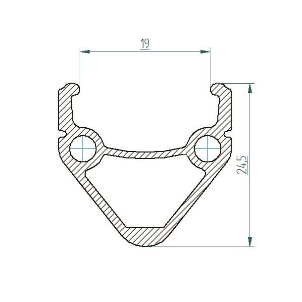 Dynamic Baghjul 27,5" Dynamic 4  - 8/9gear QR