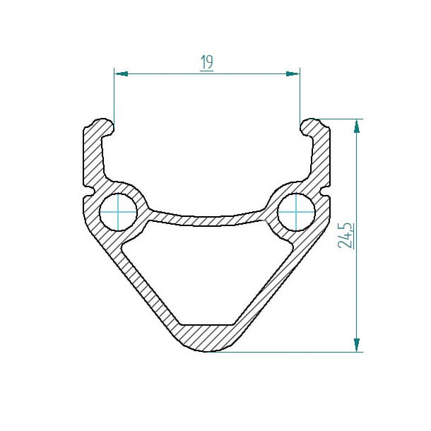 Dynamic forhjul 27,5" dynamo /QR - 3W