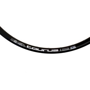 Forhjul 28 Disc CL/Rigida Taurus dynamo/QR sort