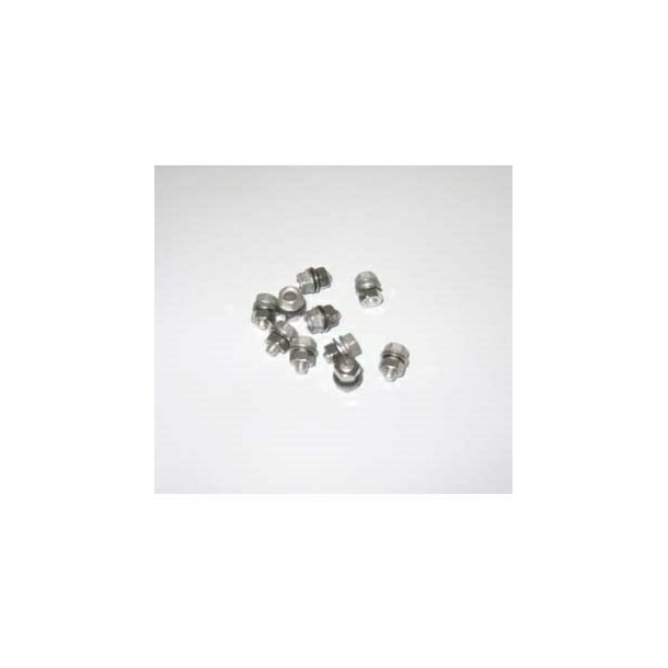 Sekskantbolt komplet rustfri M5 x 20mm