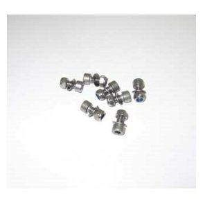 Unbrachobolt komplet rustfri M5 x 10mm