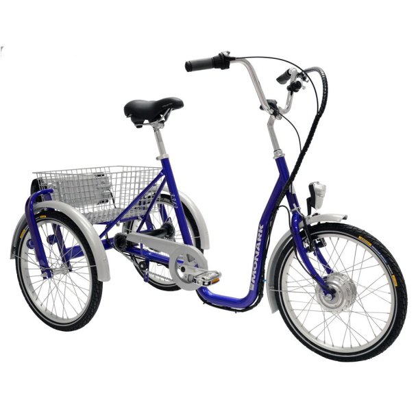 Monark 3-hjulet bl elcykel