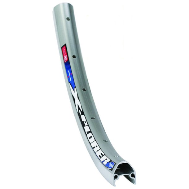 Rigida X-Plorer flg 36hul SORT 28"